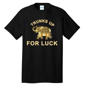 Elephant Spirit Animal Totem Trunks Up For Good Luck Lucky Tall T-Shirt