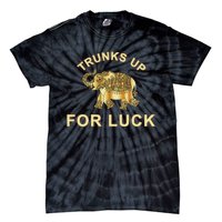 Elephant Spirit Animal Totem Trunks Up For Good Luck Lucky Tie-Dye T-Shirt