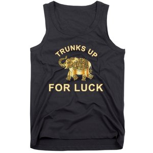 Elephant Spirit Animal Totem Trunks Up For Good Luck Lucky Tank Top