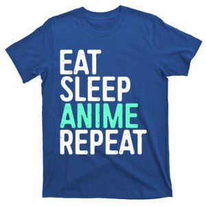 Eat Sleep Anime Repeat Gift Japanese Animation Lover Gift Meaningful Gift T-Shirt