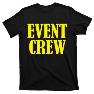 Event Staff Apparel Event Crew T-Shirt