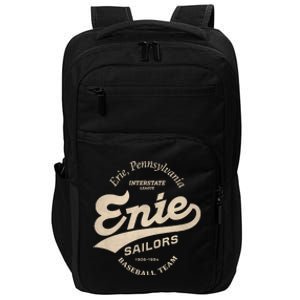 Erie Sailors A Minor League Baseball Team Pennsylvania 1906 Impact Tech Backpack