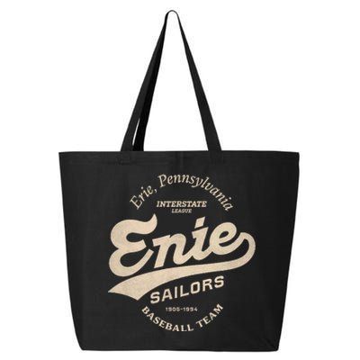 Erie Sailors A Minor League Baseball Team Pennsylvania 1906 25L Jumbo Tote