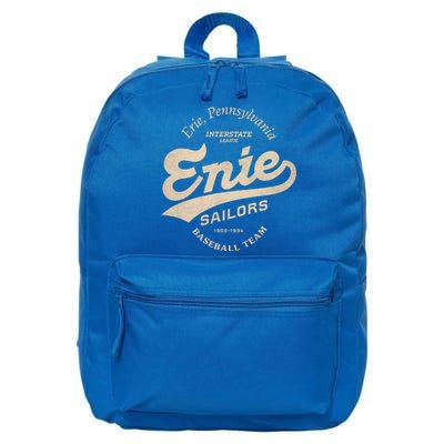 Erie Sailors A Minor League Baseball Team Pennsylvania 1906 16 in Basic Backpack