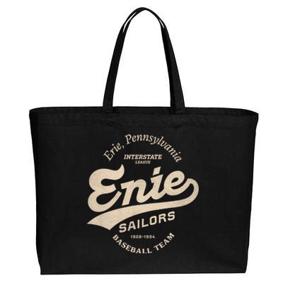 Erie Sailors A Minor League Baseball Team Pennsylvania 1906 Cotton Canvas Jumbo Tote