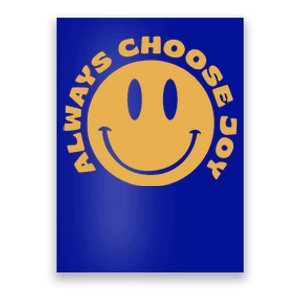 Emoji Smile Always Choose Joy Poster