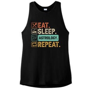 Eat Sleep Astrology Repeat Astrology Great Gift Ladies PosiCharge Tri-Blend Wicking Tank