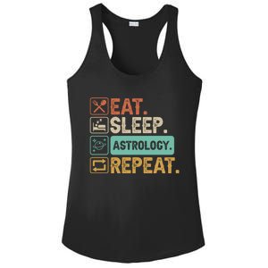 Eat Sleep Astrology Repeat Astrology Great Gift Ladies PosiCharge Competitor Racerback Tank