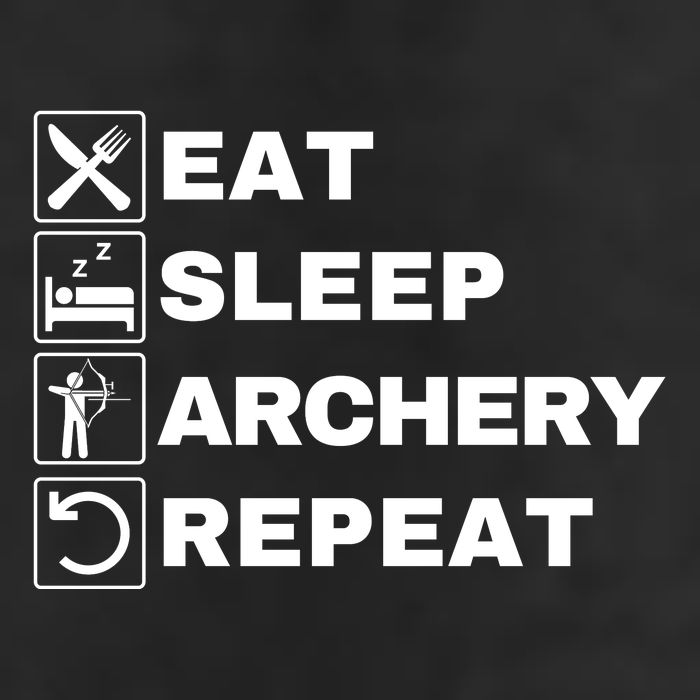 Eat Sleep Archery Repeat Bow And Arrow Archer Funny Archery Archer Bow & Arrow Adult Drive Performance Visor