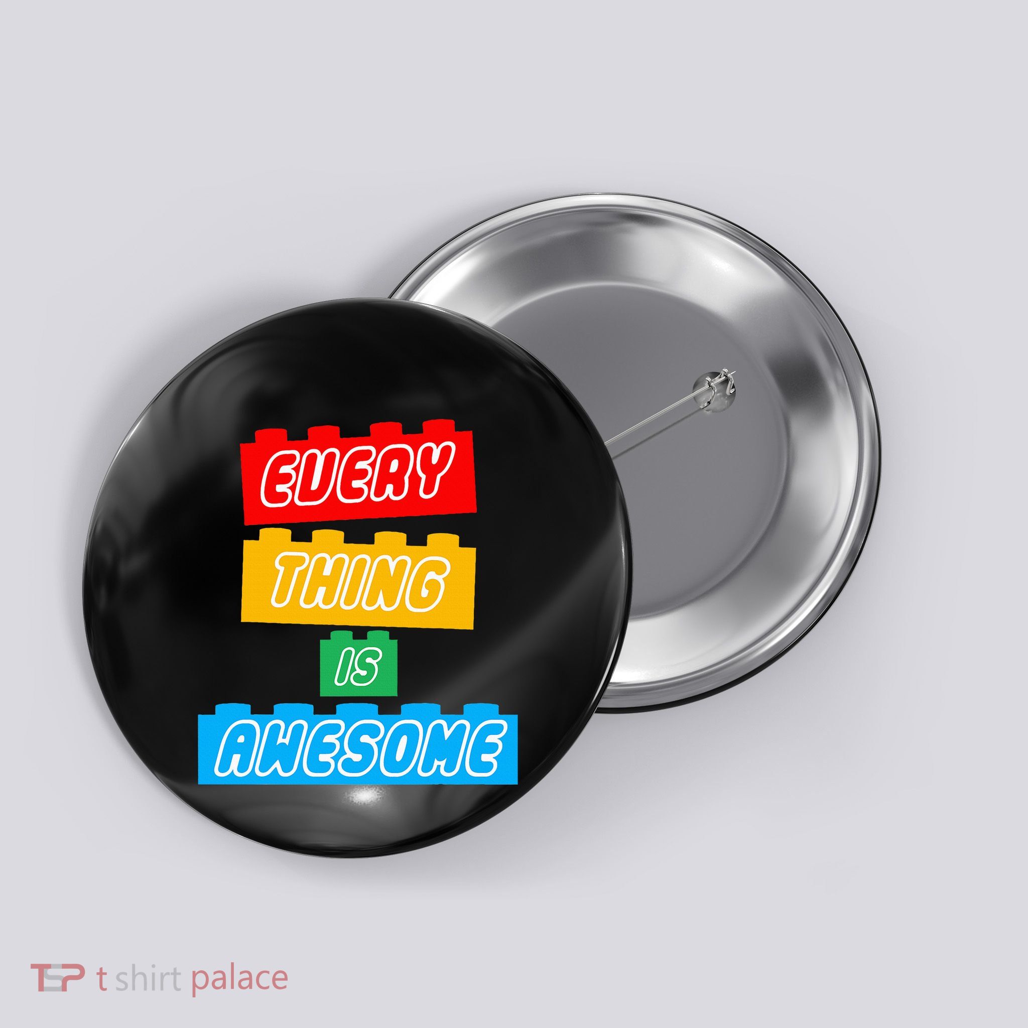 Everything S Awesome For The Eternal Optimist Button