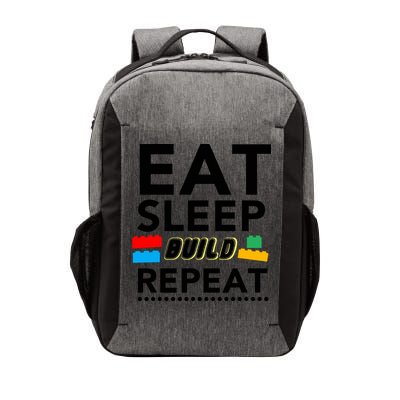 Eat Sleep Build Repeat Building Blocks Bricks Master Builder Vector Backpack