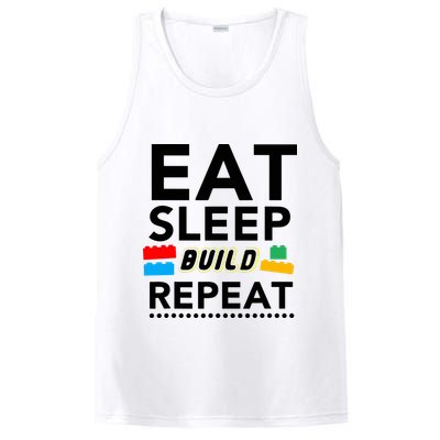 Eat Sleep Build Repeat Building Blocks Bricks Master Builder PosiCharge Competitor Tank