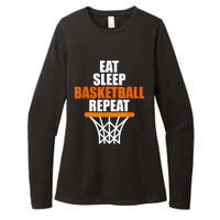 Eat. Sleep. Basketball. Repeat, For Basketball Fans Womens CVC Long Sleeve Shirt