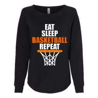 Eat. Sleep. Basketball. Repeat, For Basketball Fans Womens California Wash Sweatshirt