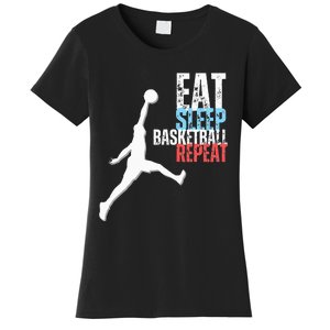 Eat Sleep Basketball Repeat Players Women's T-Shirt