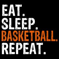 Eat Sleep Basketball Repeat Gift Cooling Performance Crew T-Shirt