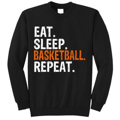 Eat Sleep Basketball Repeat Gift Sweatshirt
