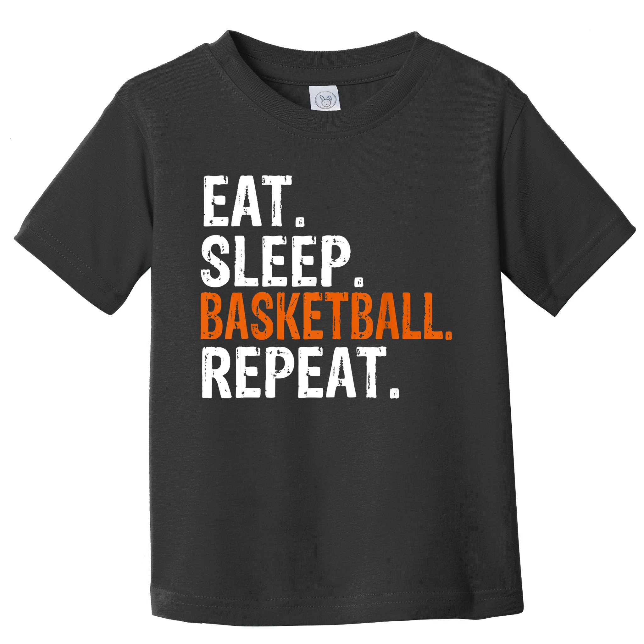 Eat Sleep Basketball Repeat Gift Toddler T-Shirt