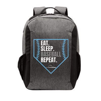 Eat Sleep Baseball Repeat Vector Backpack