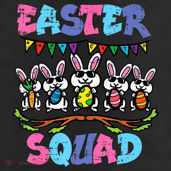 Easter Squad Bunnies Family Matching Cool Comfort Performance Bucket Hat