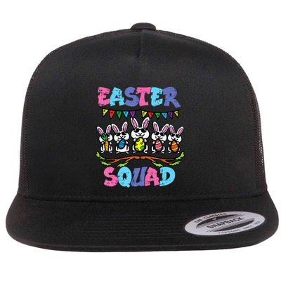 Easter Squad Bunnies Family Matching Flatbill Hat