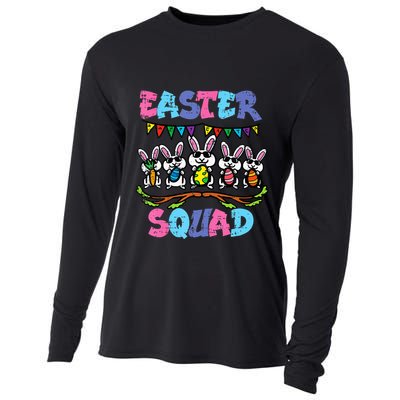 Easter Squad Bunnies Family Matching Cooling Performance Long Sleeve Crew