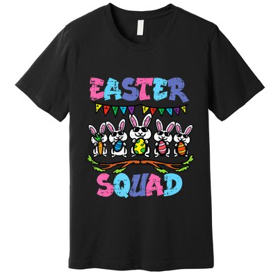 Easter Squad Bunnies Family Matching Premium T-Shirt