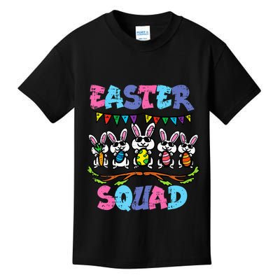 Easter Squad Bunnies Family Matching Kids T-Shirt