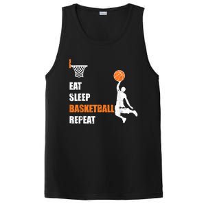 Eat Sleep Basketball Repeat Basketball PosiCharge Competitor Tank