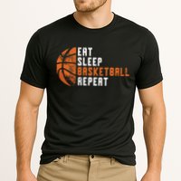 Eat Sleep Basketball Repeat Basketball Cooling Performance Crew T-Shirt