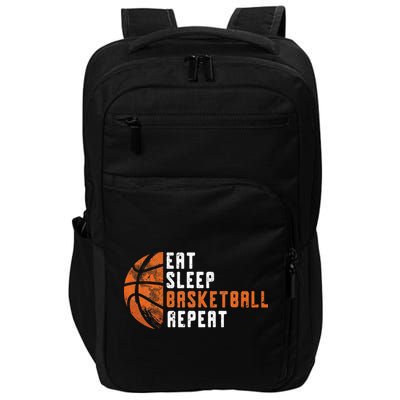 Eat Sleep Basketball Repeat Basketball Impact Tech Backpack