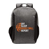 Eat Sleep Basketball Repeat Basketball Vector Backpack