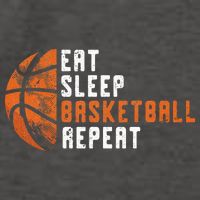Eat Sleep Basketball Repeat Basketball Vector Backpack