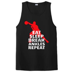 Eat Sleep Break Ankles Repeat Basketball Crossover PosiCharge Competitor Tank