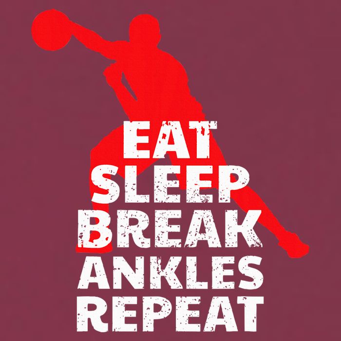 Eat Sleep Break Ankles Repeat Basketball Crossover 16oz Travel Tumbler