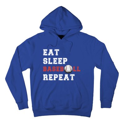 Eat Sleep Baseball Repeat Meaningful Gift Hoodie