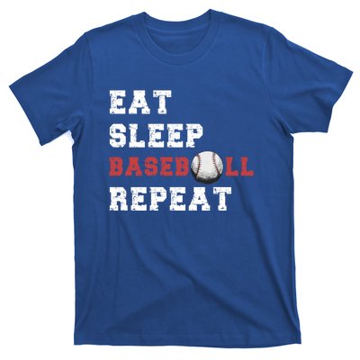 Eat Sleep Baseball Repeat Meaningful Gift T-Shirt