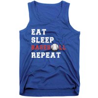 Eat Sleep Baseball Repeat Meaningful Gift Tank Top