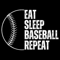Eat Sleep Baseball Repeat Gift For Baseball Players Boy City Backpack