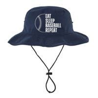 Eat Sleep Baseball Repeat Gift For Baseball Players Boy Legacy Cool Fit Booney Bucket Hat