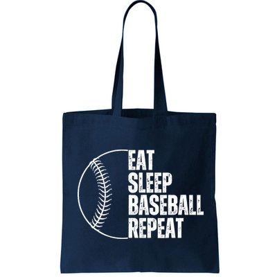 Eat Sleep Baseball Repeat Gift For Baseball Players Boy Bag
