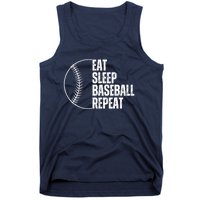 Eat Sleep Baseball Repeat Gift For Baseball Players Boy Tank Top