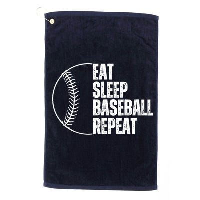 Eat Sleep Baseball Repeat Gift For Baseball Players Boy Golf Towel