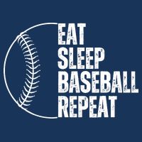 Eat Sleep Baseball Repeat Gift For Baseball Players Boy Zip Tote Bag