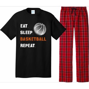 Eat Sleep Basketball Repeat Pajama Set