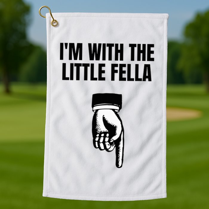 Embarrassing Sarcastic Bachelor Party Joke Groom Golf Towel