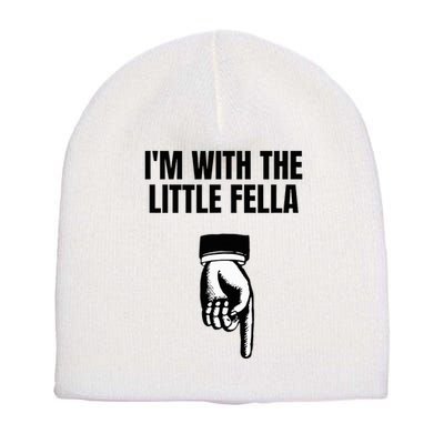 Embarrassing Sarcastic Bachelor Party Joke Groom Short Acrylic Beanie