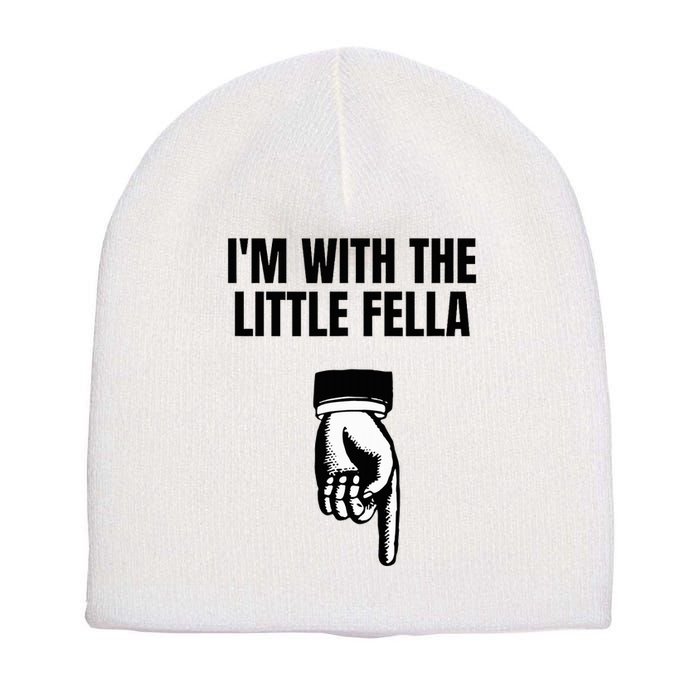 Embarrassing Sarcastic Bachelor Party Joke Groom Short Acrylic Beanie