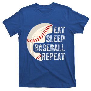 Eat Sleep Baseball Repeat Baseball Player Baseball Gift T-Shirt