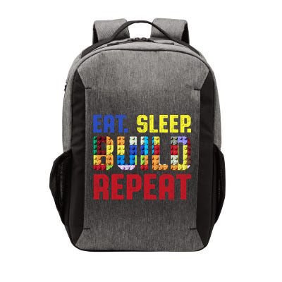 Eat Sleep Build Repeat Building Funny Builders Cool Gift Vector Backpack